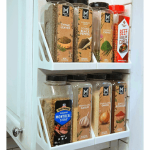Extra Large Spice Rack compatible with Member's Mark Spices and Other Large Spice Containers