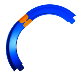 180 degree Curved Track - Compatible with Hot Wheels Racing Tracks